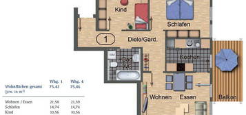 3 Zimmer Wohnung