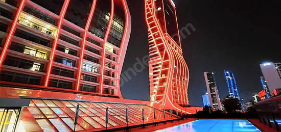 FOLKART TOWERS bayraklı da 1+1 büyük tip / home ofis