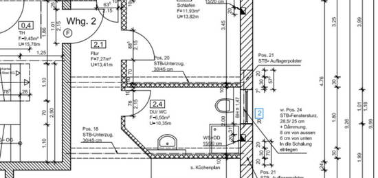 Gemütliche Wohnung mit Balkon und EBK, 57 qm