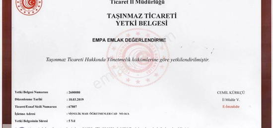 EMPA'dan AKKY STESNDE 2+1 140m FULL EYALI BAKIMLI VLLA