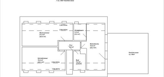 2-1/2-Zimmer-Wohnung in Radbruch, OT Am Hausbach, zu vermieten