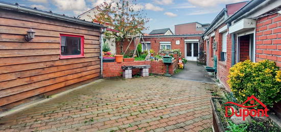 Plain-pied avec 3 chambres, garage et jardin