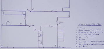 Schöne 3-Raum-EG-Wohnung mit Balkon und Einbauküche in München Berg am Laim