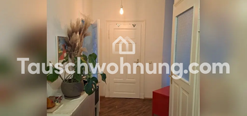 Tauschwohnung: 3 Zimmer, Ruhige Lage, Altlindenau, z.T. Holzboden, Eckwanne