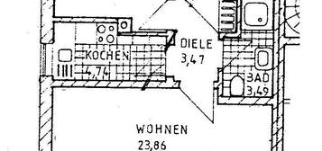 helle und ruhige 2-Zimmer-Wohnung mit Balkon, München-Großhadern