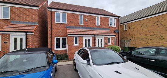 Semi-detached house for sale in Norseman Road, Grove, Wantage OX12