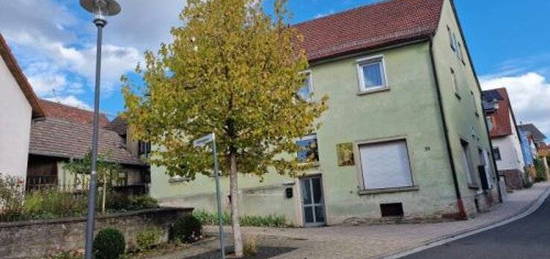 Einfamilienhaus in 97762 Hammelburg-Gauaschach, 11 km bis Arnstein, 26 km bis Schweinfurt (ID 10304)