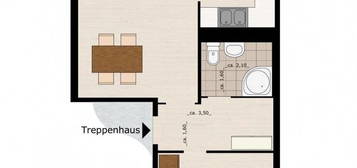 2-Raumwohnung ab Dezember 2024