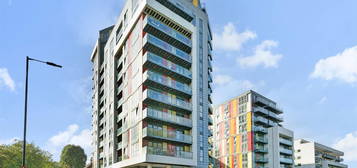 Flat to rent in Sky Apartments, Homerton Road, London E9