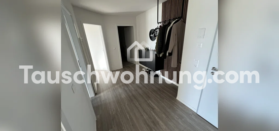 Tauschwohnung: Neubauwohnung 3 Zimmer, EBK, Balkon