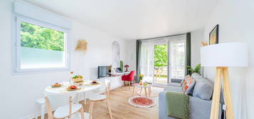 Beau T2, 42m², avec jardin/terrasse et parking sous-sol, à 400 mètres du RER B & C