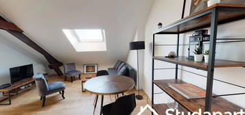 Appartement meublé  à louer, 3 pièces, 2 chambres, 65 m²