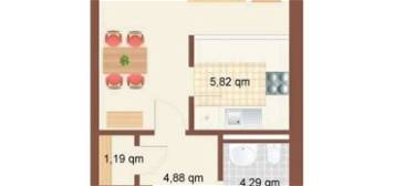 Neue und schnuckelig 2,5-Zimmer-Hochparterre-Wohnung mit Einbauküche in Senden