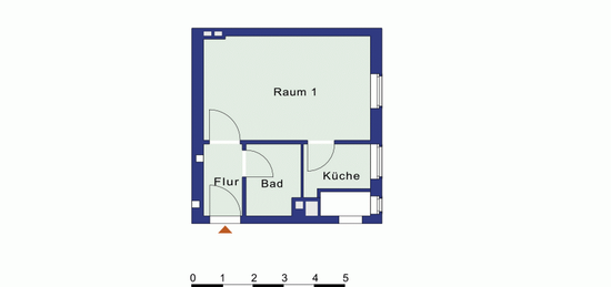 Gemütliche und ruhiggelegene Wohnung in zentraler Lage