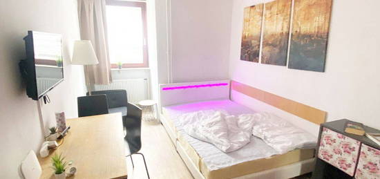 Schönes 1 Z Appartement, 23qm in Mannheim Zentrum zu vermieten, mit Möbel auf Anfrage und Pantryküche