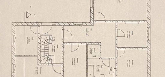 Dachgeschoss Wohnung Neubau, 4 Raum