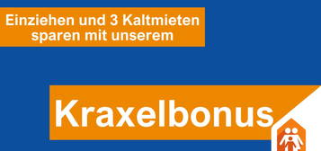 Bahnhofsnahe 3-Raumwohnung: saniert und günstig