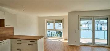 Top ausgestattete Wohnung mit Tageslichtbad, Einbauküche, Abstellraum u. großem Südwest-Balkon!