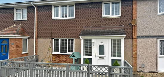 Terraced house for sale in Winston Crescent, Biggleswade SG18