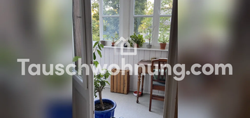 Tauschwohnung: Altbau Wohnung mit Garten im Nordend