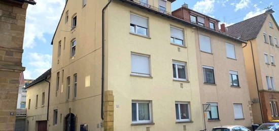 3-Zimmer-Erdgeschosswohnung mit gemütlicher Terrasse, Wohngarage und Keller im Herzen von Heilbronn