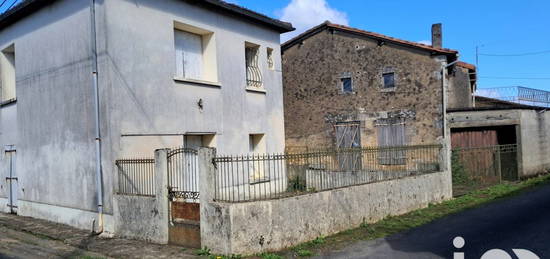 Maison de village 2 étages  à vendre, 5 pièces, 2 chambres, 55 m²