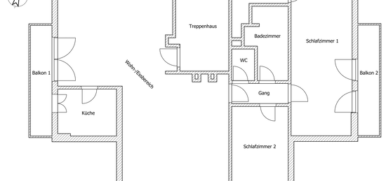 Wunderschöne Dachgeschosswohnung in Murnau am Staffelsee