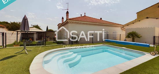 Maison cinq pièces avec piscine