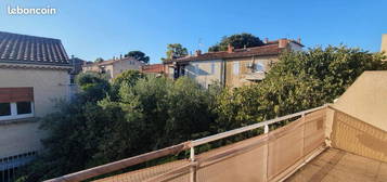 Location Appartement T3 vide, 2ème et dernier étage d’un immeuble récent avec belle de 10 m² , garage et cave privatifs-Marseille Château Gombert