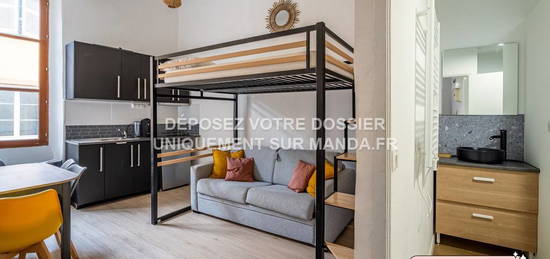 Studio meublé  à louer, 1 pièce, 21 m², Étage 1/–