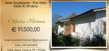 Villa all'asta Colle Santo Stefano, Valmontone