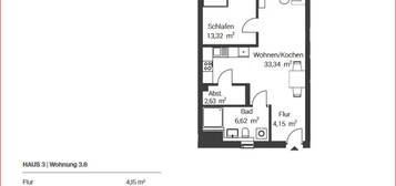 Schöner [LEBEN] Adelsried - (Wohnung Nr. 3.6) 2-Zimmer-Geschosswohnung 1.OG