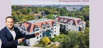 Ihre neue Wohnoase - 3-Zimmer-Gartenwohnung mit Terrasse &amp; Gartenanteil ruhiger Lage, TG-Stellplatz