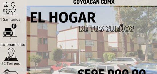 Departamento en Venta en Culhuacán CTM Sección VIII