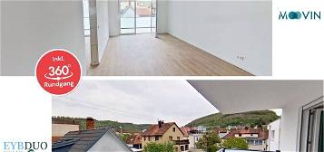 ++Nigelnagelneu: Moderne 2-Zimmer-Wohnung mit Balkon und Einbauküche inklusive 360°-Rundgang++