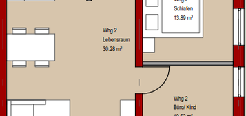 *Neubau* 3 Zi. Wohnung mit Einbauküche und Süd-Balkon sowie TG Stellplatz