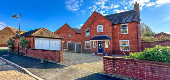 Detached house for sale in Barbers Mead, Taunton, Somerset TA2