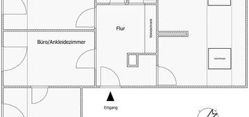 Sanierte, schön helle 3-Zimmer DG-Wohnung in Düsseldorf Wersten