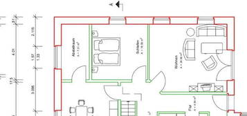 Erdgeschoßwohnung Neubau mit Garage