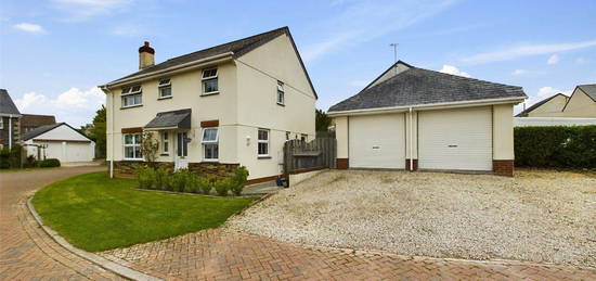 Detached house for sale in The Meadows, St. Teath, Bodmin PL30