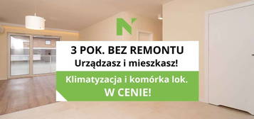 Bez remontu! 3-pok. | Dwie łazienki i klimatyzacja