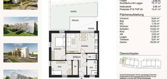 GRÜNE ALLEE GALLNEUKIRCHEN - 2 und 3-Zimmer Wohnungen, 55-70m² NEUBAU ERSTBEZUG