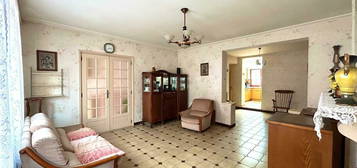 Maison de 89m², 2 chambres possible 3, jardin