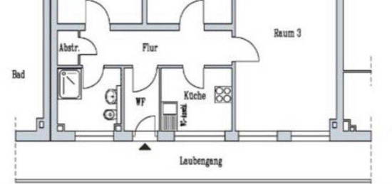 Wohnung Nähe U Bahn ab 1.12-1.7