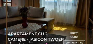 Se inchiriaza apartament cu 2 camere - 67 mp Tudor Vladimirescu - Iasicon Tower