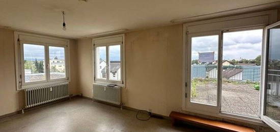 kleine Wohnung mit Ausblick, Wohnberechtigungsschein erforderlich!