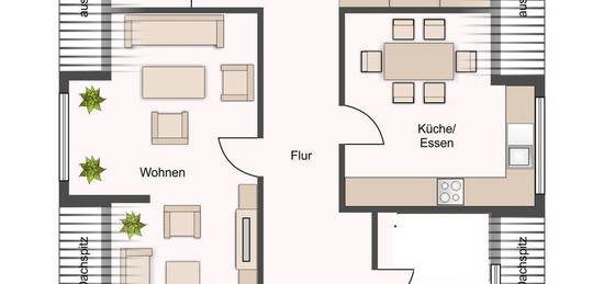 Preiswerte 2,5 Zimmer DG Wohnung ab 01.01.2025 an berufstätige Single in Zentrumsnähe zu vermieten!