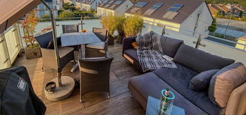 EXTRAVAGANTE DESIGNER-LUXUS GALERIEWOHNUNG AUF HIGH LEVEL MIT TRAUMTERRASSE