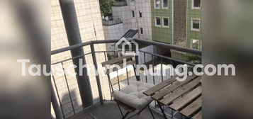 Tauschwohnung: Bieten 2ZKB 30m2 mit Balkon / Suchen 2ZKB größer 50m2