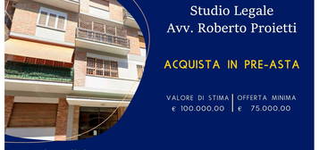 Appartamento all'asta via Giuseppe Ottavio Pitoni 56, Roma